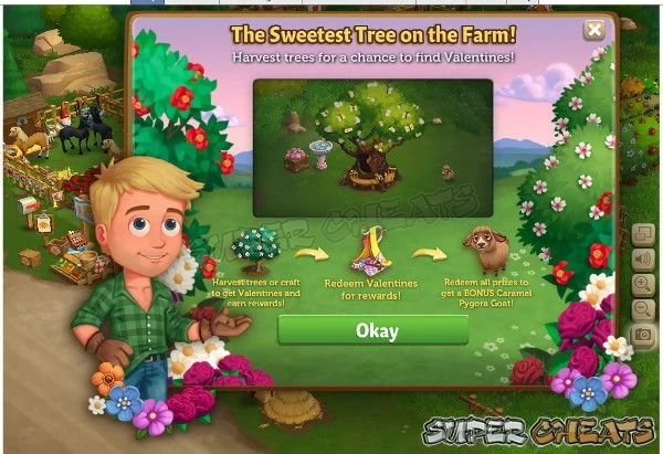 Each day a special event like the Valentine tree is possible