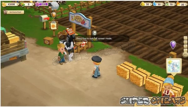 The new interface presents a whole new world of Farmville