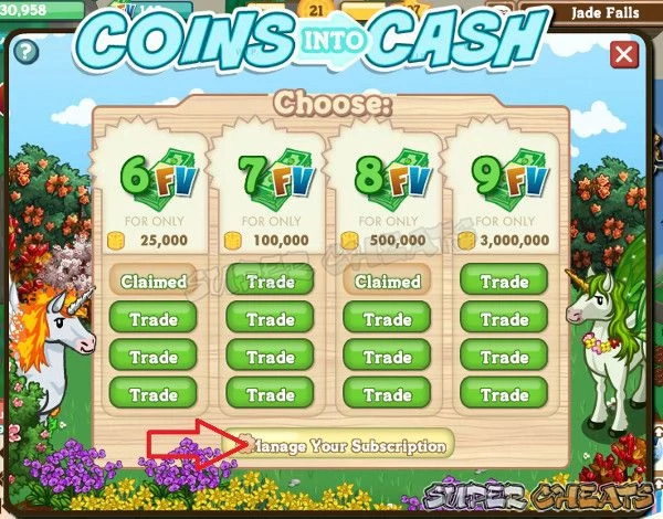 The long-awaited Farmville Coins-Into-Cash Program