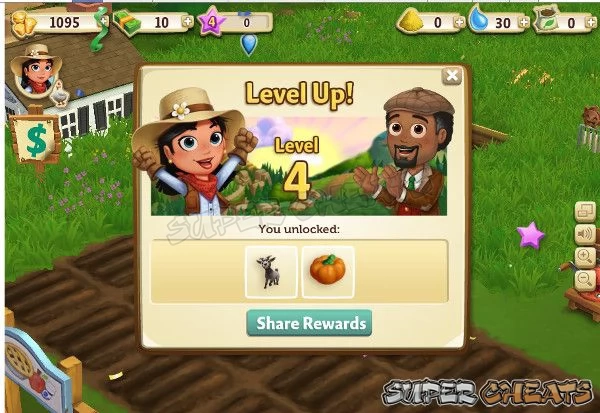 Obtaining and placing the animals brings us to Level 4!