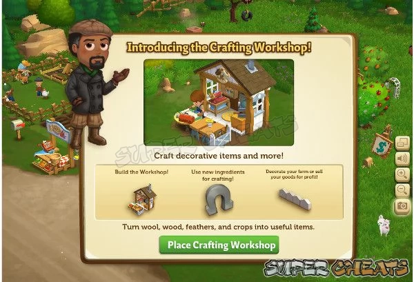 Receiving your Crafting Workshop Construction Project