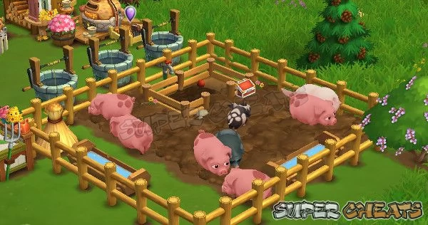 A nicely built Pig Pen makes for easier and more effective Helper Actions