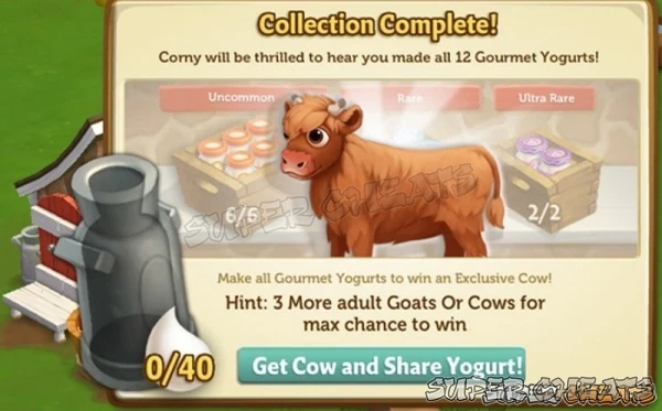 The collection prize - the Highland Cow in all its shaggy goodness! The collection prize - the Highland Cow in all its shaggy goodness!