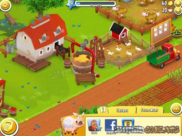 Use the Feed Mill to provide for your animals