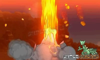 Mega Camerupt can do serious damage with the Eruption move.