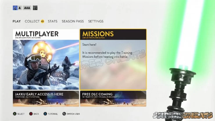 Missions - the Single-Player Side of the Battlefront Experience