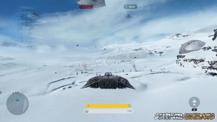 In Invasion you learn to pilot and fight a T-47 Airspeeder