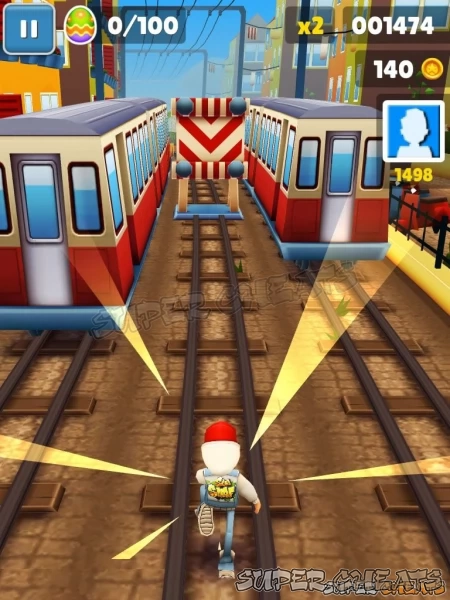 SUBWAY SURFERS: MOSCOW (iPhone Gameplay) 