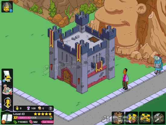 A man's home is his Castle - and in the case of Arnold the Barbarian a Barbarian's Castle is his CASTLE!