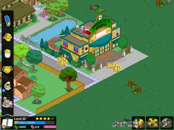 A number of quest lines depend on you building Springfield Downs!