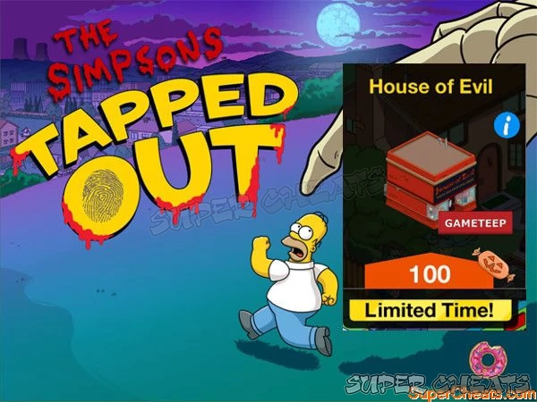 The House of Evil turns out to be a store in the game