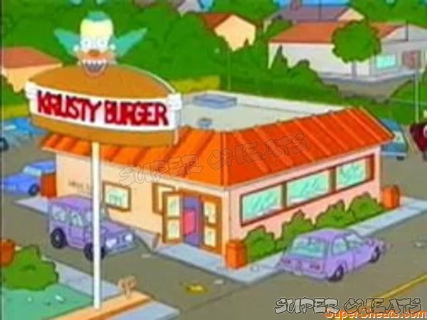 The home of the 2lb burger, Krusty Burger knows what you want