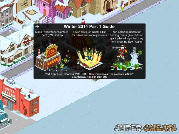 Part I of the Winter 2014 Holiday Event