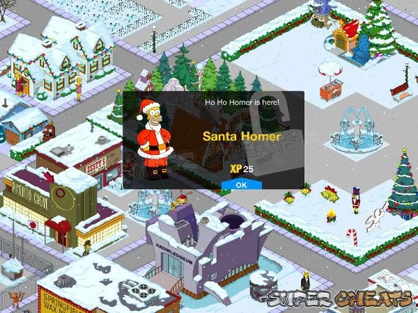 Introducing Santa Homer