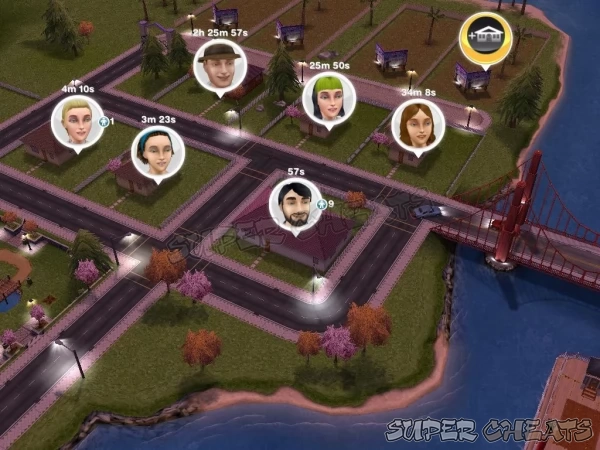 Your Sim's world begins and ends with the starter home, which leads to new homes for new Sims, business, industry, and the community lots that provide much of what passes for the socialization process for your town.
