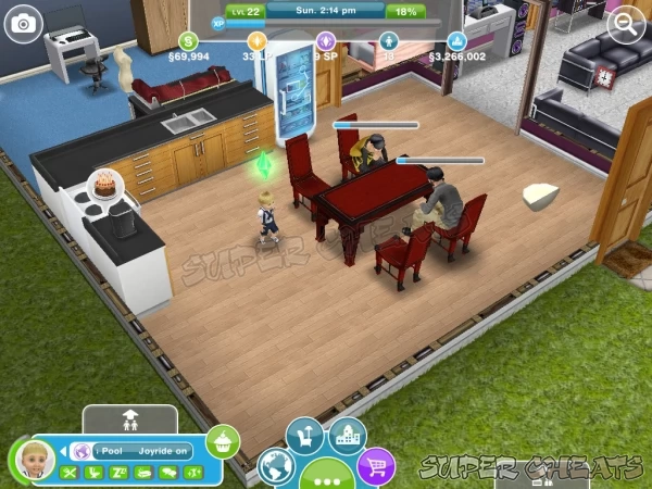 Raising your Town Level is the path to adding to your Town Sims Cap
