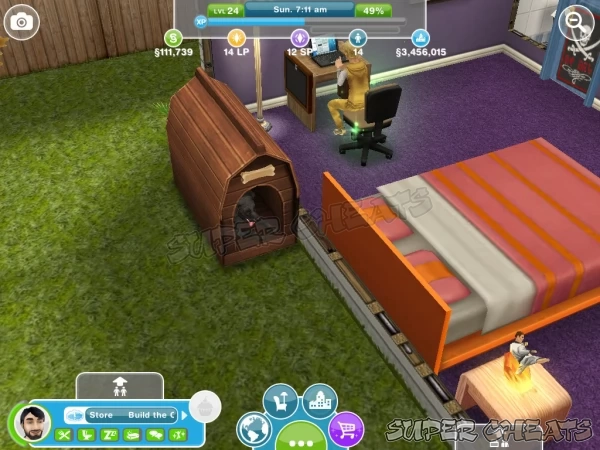 Completing the collection the first time gets a home Woodworking Bench - the second time you score a very nice Doghouse for your pet!