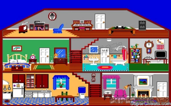 Little Computer People was an early form of video game like The Sims
