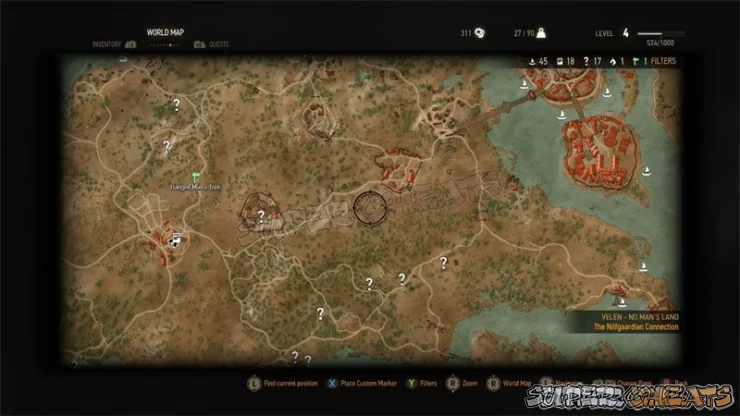 One significant secret to rapid success in the world is to work on revealing the resources that each village offers - merchants, smiths, armorers, and Innkeepers are incredibly valuable early on as places you can sell your loot to!  Working on revealing all of the hidden locations - marked as "?" on the map is also a path towards wealth, XP, and better kit!