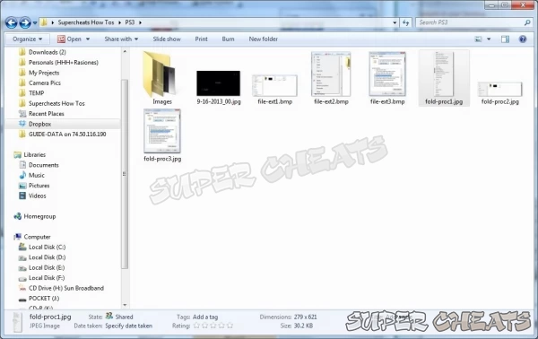 File extension is now shown