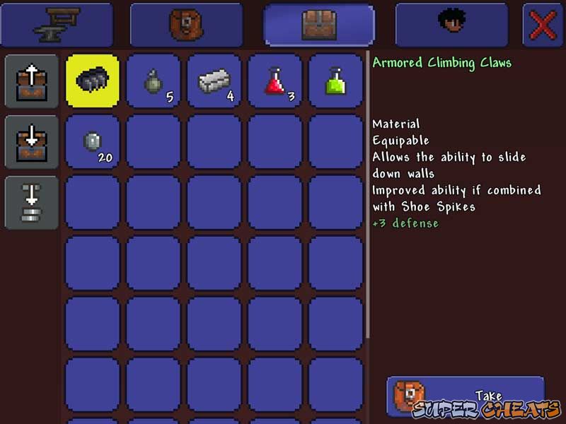 Exploration and Resource Gathering Terraria