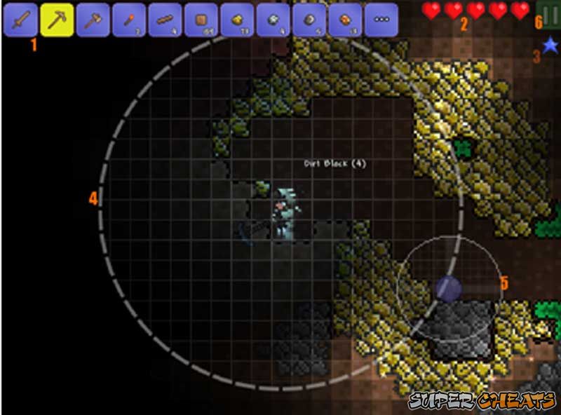 Controls and Interface Terraria