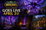 World of Warcraft Patch 12.0.5 goes live on April 21 2026